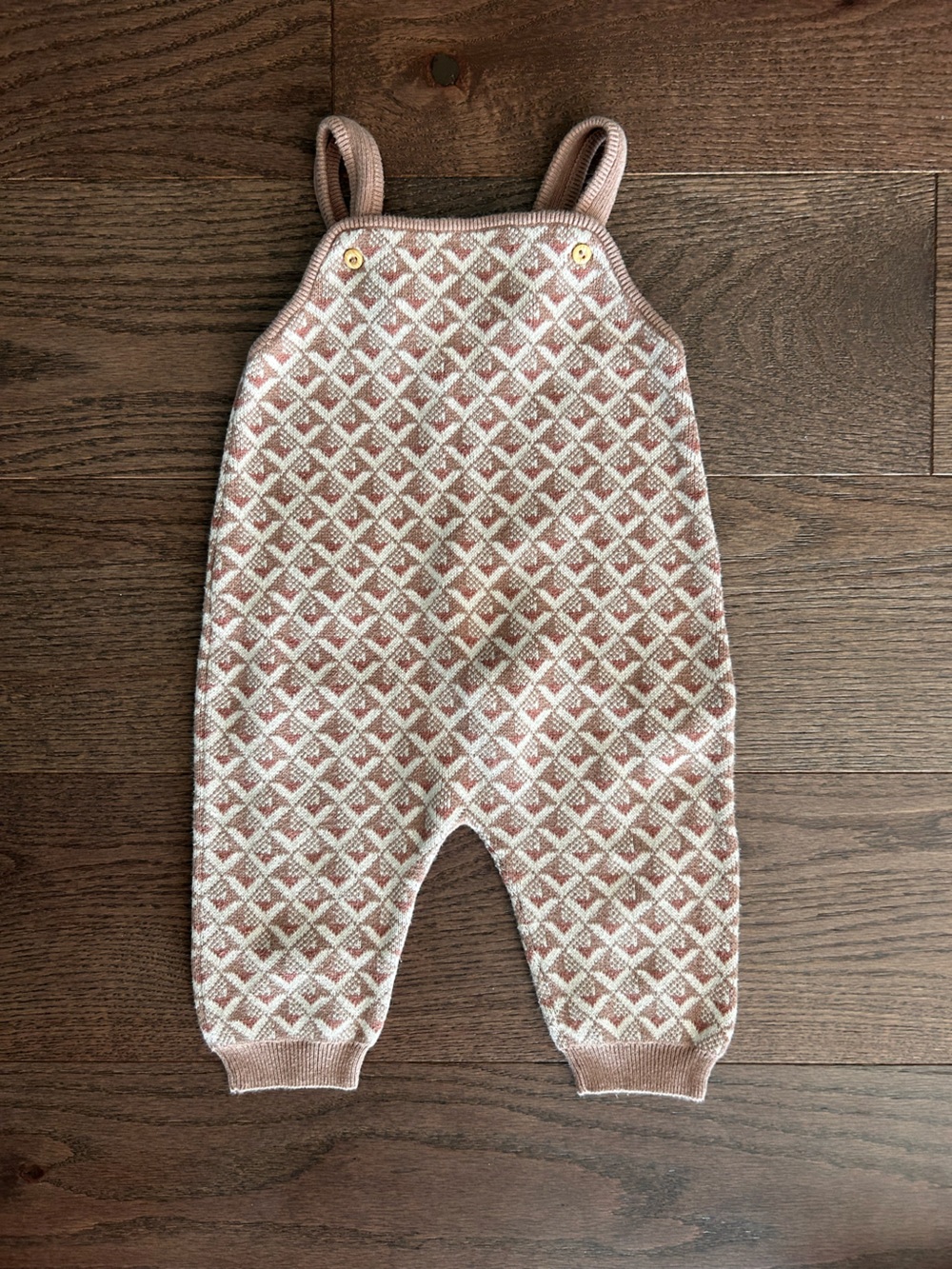 H&M Size 6 month Baby Knit Romper Overalls
